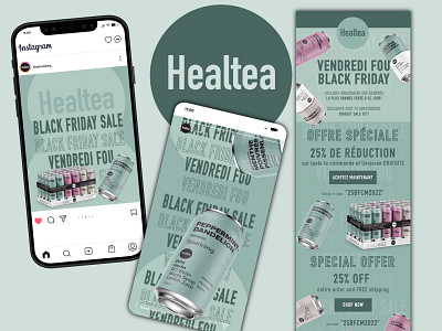 Black Friday Content for Tea Brand