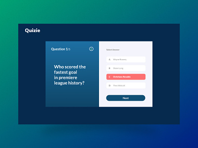 Quizie Web App