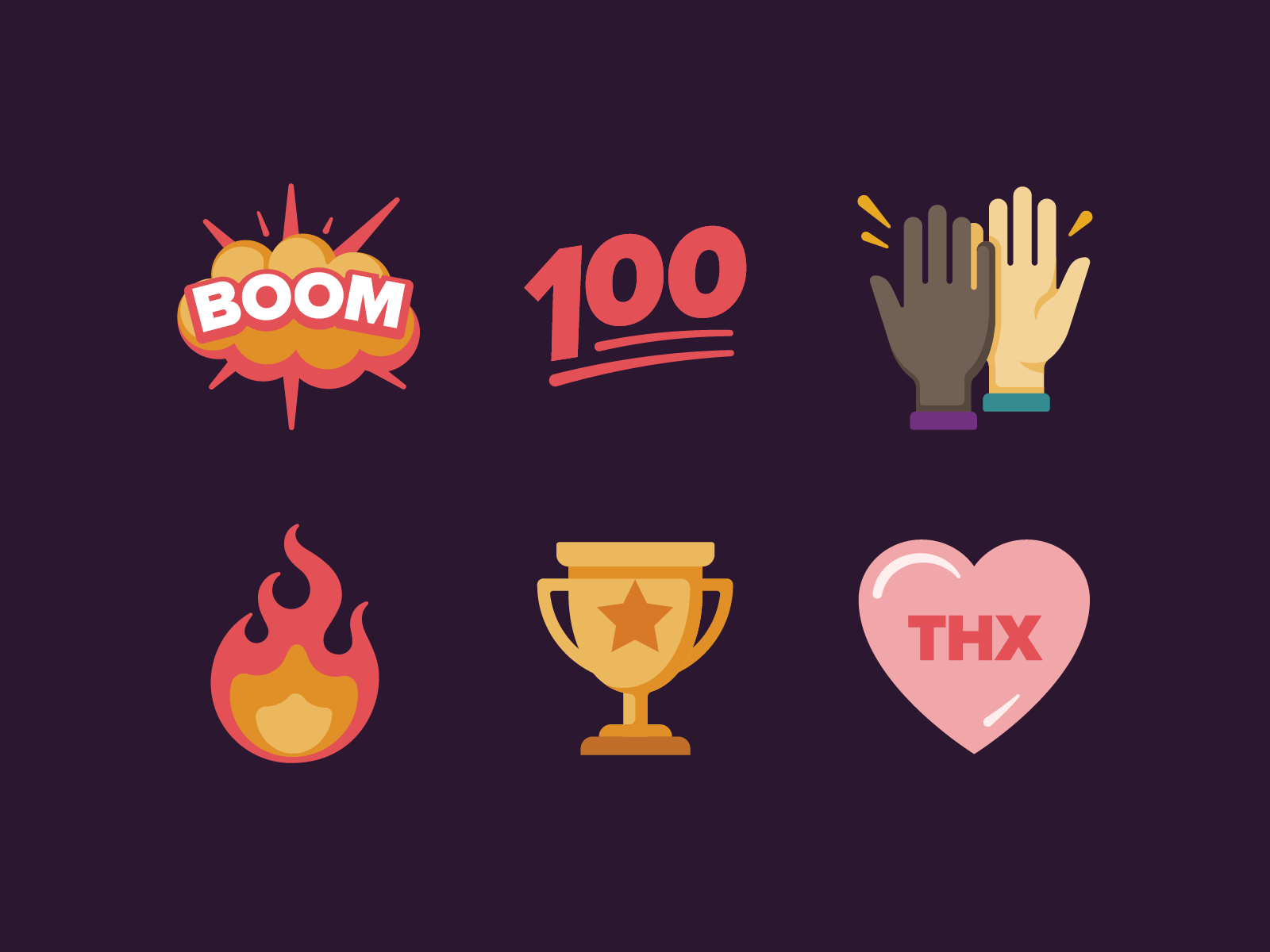 100 emoji font