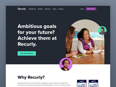 Recurly's New Careers Page