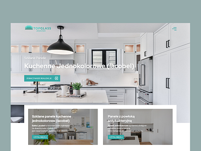 Concept Product Page for Kitchen Website Design adobe xd design indonesia indonesia designer kitchen minimal ui web web design