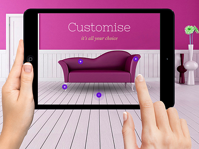 Furniture Customisation 360 view cutomisation ecommerce furniture home decor interface interior layout store ui ux