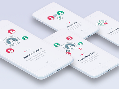 Walksthrough For iOS App conference call group talks ios manage groups tips walkthroughs