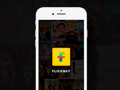 Flickbay App Design android bollywood cinema ios media movie app movie reviews movie ticket music tollywood ui ux