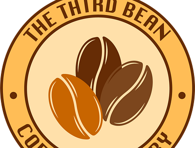 The Third Bean Logo Design banner ads branding branding and identity branding concept branding design coffee bean coffeeshop design graphic design graphics logo logo design logo design branding logodesign logos logotype ui design uiux ux visual design