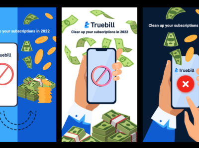 Truebill cancel subscription Illustration