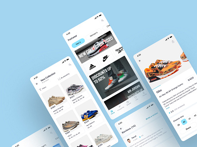 sneakers app disgn footwear ios ios app mobile mobiledesign sneakers