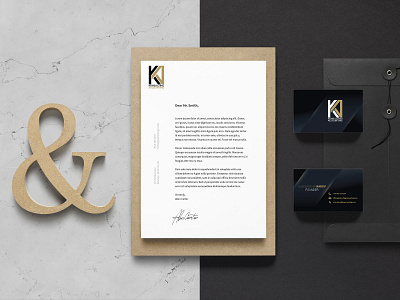 KA branding branding branding design business card business card design logo logodesign
