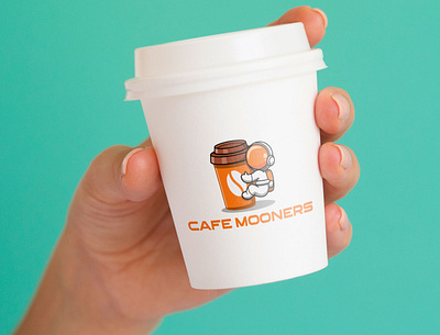 Cafe Mooners branding corporate design design flat illustration logo logo design logodesign logos logotype typography