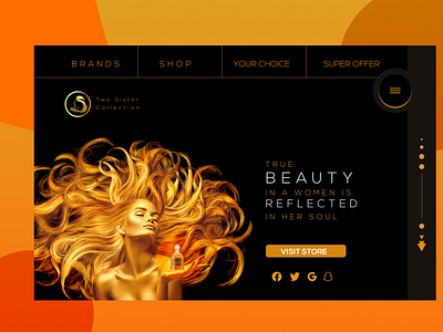 Beauty Product Ecommerce store UI