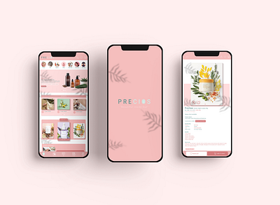 UI Design app design beauty app design skincare app ui uiux webdesign website website design