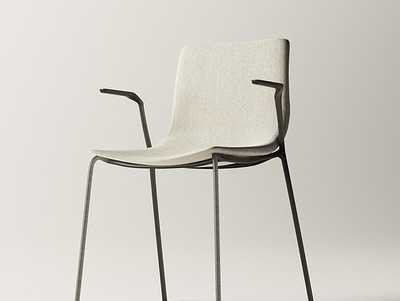 Chair 3d blender chair design fredericia furniture pato