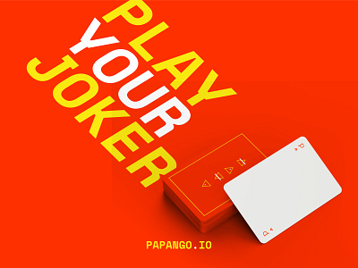 Time to play ! - papango.io card design joker papango poster design story