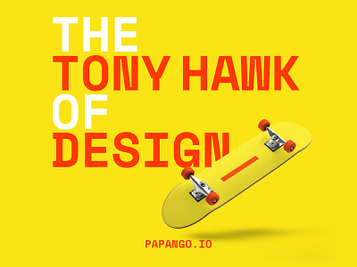 Time for a 900 - papango.io design design studio papango poster design skateboarding story tony hawk