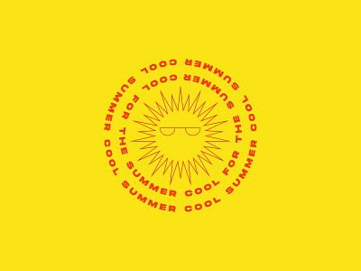 Cool for the summer - Weekly warm-up challenge cool design papango summer summertime sun sunglasses weekly warm up
