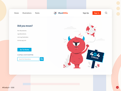 Error 404 Page - #DailyUI #008 - Design Challenge 008 404 design 404 error 404 error page 404 not found 404 page 404page daily daily 100 challenge daily challenge 008 daily ui daily ui 008 daily ui challenge dailyui dailyui008 dailyuichallenge ui ui daily ui design uidaily
