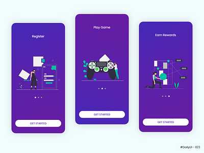 Onboarding - #DailyUI #023 - Design Challenge 023 daily 023 daily 100 challenge daily ui daily ui 023 daily ui challenge dailyui dailyui023 dailyuichallenge onboarding onboarding ui ui ui daily ui daily 023 ui daily challenge ui design uidaily uidaily023 uidesign uiux