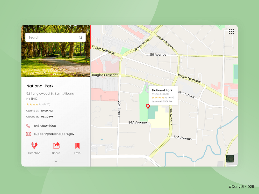 Map UI designs, themes, templates and downloadable graphic elements on ...