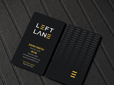 Modern Business Card Design brand identity branding business card design business cards modern card namecard