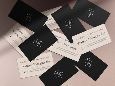 Business Card design for a portrait photographer