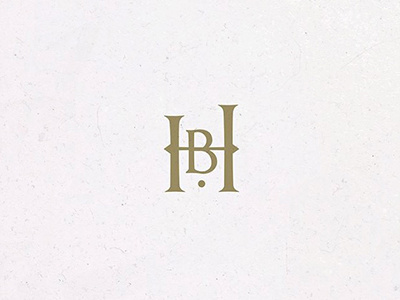 Submark — House of Belonging brand identity branding custom type logo nashville submark typeface