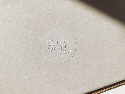 Soul Twin Monogram — by Soul Twin Studio branding embossed embossing identity logo monogram packaging sticker submark type