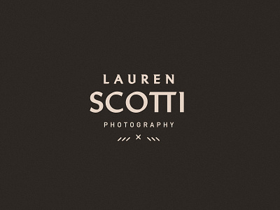 Lauren Scotti, Logo Lockup — by Soul Twin Studio branding film identity logo photography photography logo type typography vintage
