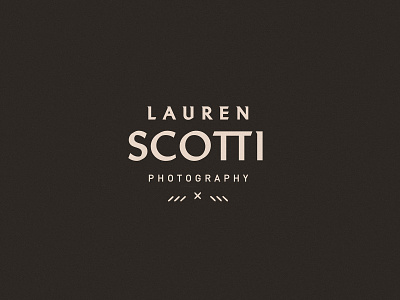 Lauren Scotti, Logo Lockup — by Soul Twin Studio