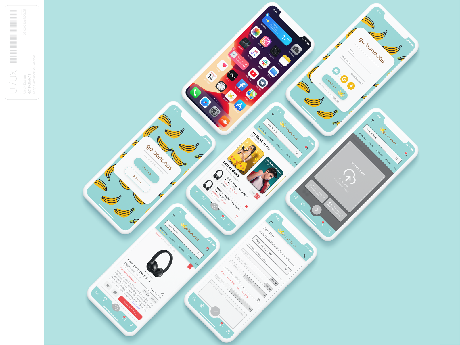 Go Bananas App by Vinay Arora on Dribbble