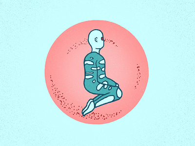 Draag in Meditation