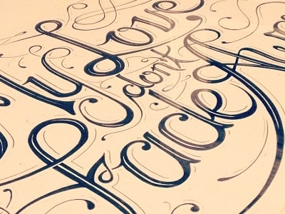 Valentine's Day hand lettering lettering type typography