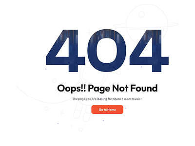 404 Error Page