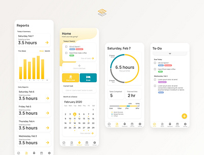 TimeScape Project app branding chart dark mode design graph icon illustration logo minimal ui ux vector