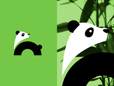 Panda bamboo branding dailylogo dailylogochallenge design graphic design green icon illustration logo logodlc logomark panda pandabear
