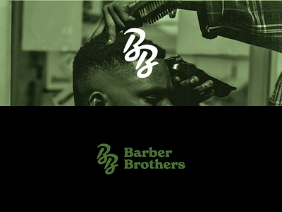Barber Brothers b barber barberbrothers barbershop bob brothers challenge circle cut daily dailylogo dailylogochallenge design graphic design hair haircut logo logomark ross shop
