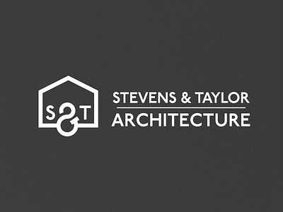 Stevens & Taylor 43 ampersand architectural challenge company daily dailylogo dailylogochallenge day design firm graphic design home house logo logomark pegasus pinnacle stevens taylor