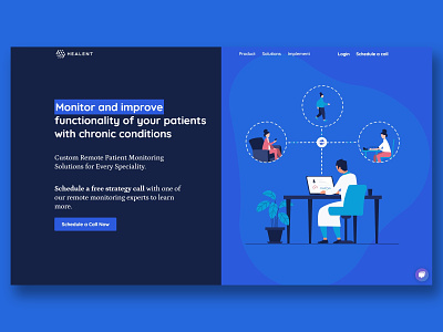 Website Development for Healent