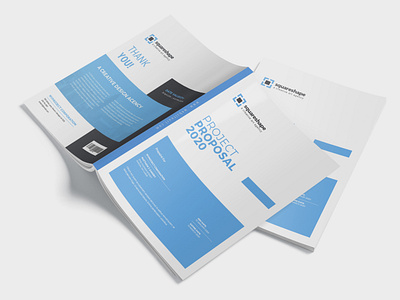 Project Proposal bifold brochure brochure business company profile flyer folder indesign file magazine print template project proposal proposal proposal design