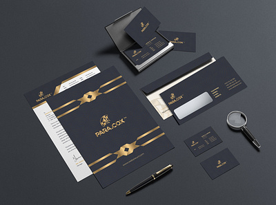 Luxury Stationery Template branding branding design businesscard envelope envelope design letterhead letterhead logo logodesign stationery stationery design