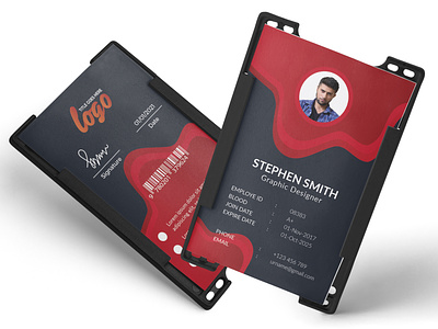 ID Card Template corporate id card employee employee card employee id card eps file free id free id card template identity identity card minimalist card minimalist id card office office id card pass pass card premium id premium id card premium vector vector