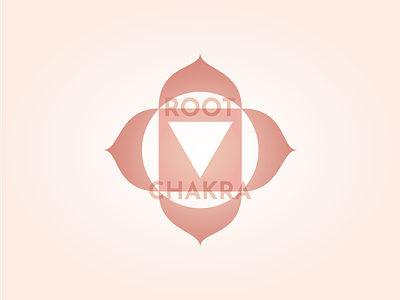 DAY 3 | Adobe Daily Creative Challenge adobe chakra challenge design gradient illustrator pink root chakra typography vector