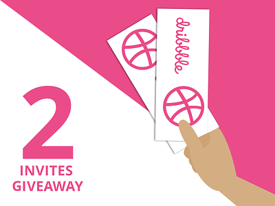 Giveaway dribbble giveaway invites giveaway