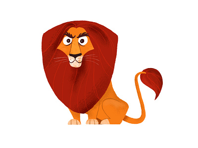 Lion illustration lion