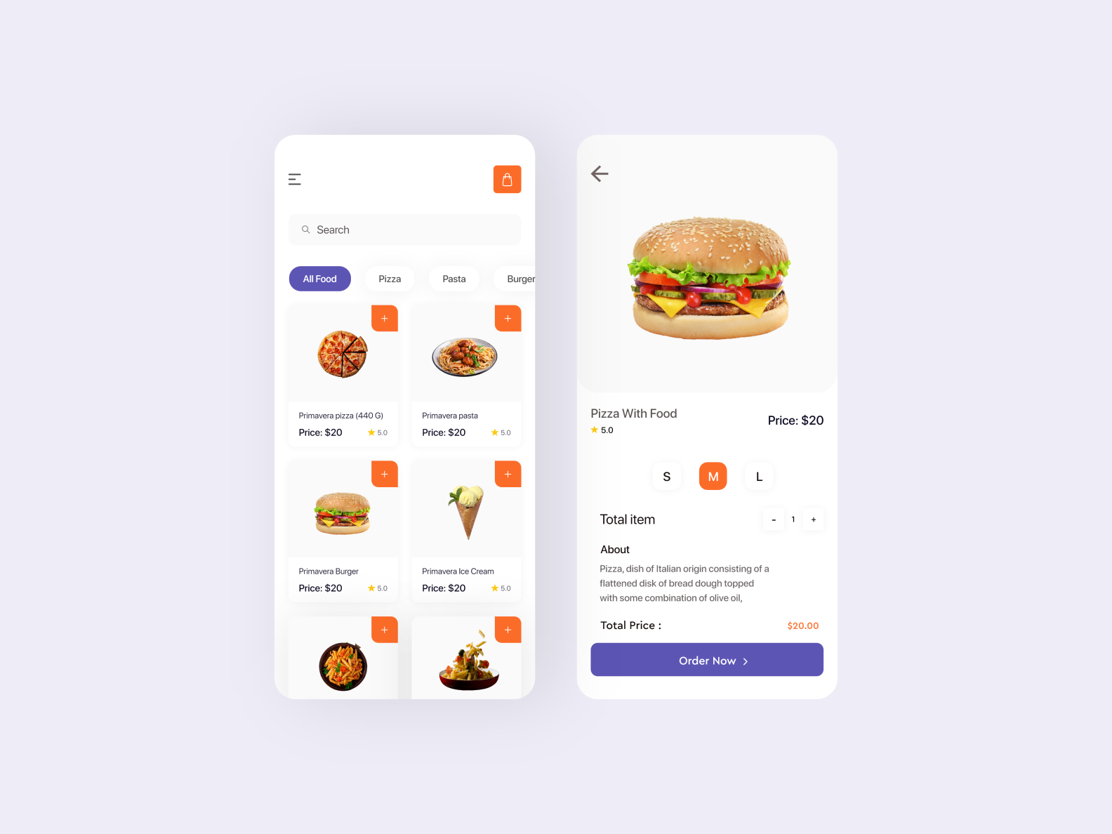 Food Delivery App by Design trend on Dribbble