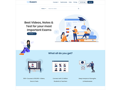 Landing page