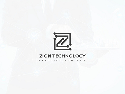 technology logo design