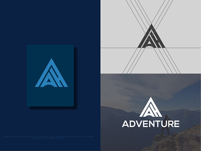 adventure logo design adventure logo design art branding clean design flat graphic design illustration lettering logo logobranding logodesign minimal premium logo simple sketch typography vector