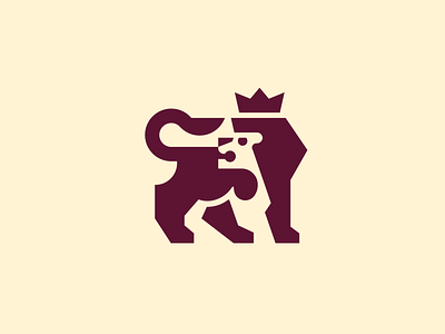 Negative Lion Logo