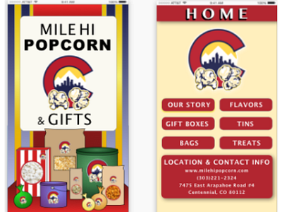 Mile Hi Popcorn Loadscreen