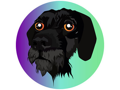 twitch dog emote design digitalart dog emote gamer illustrator twitch twitch logo twitchemotes ui ux